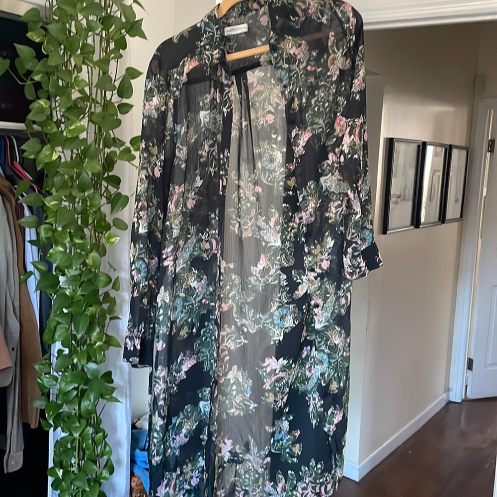 Floral cover up